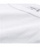 Girl's vest top with cocotte stitch finish ECUME white