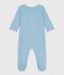 Babies' plain cotton pyjamas MIMI green