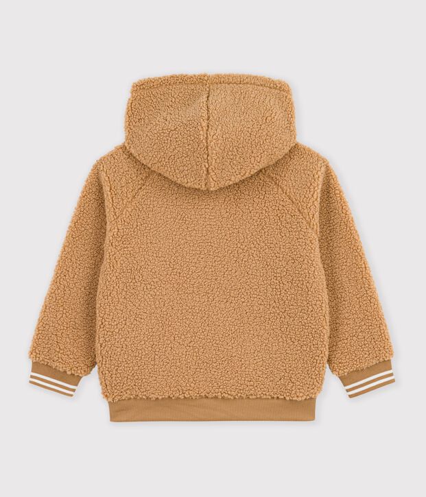 Children's sherpa sweatshirt LATTE