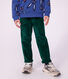 Children's straight corduroy trousers