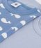 Pack of children's short-sleeved whale-print cotton T-shirts multicolor