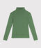 Women's The Iconic rollneck cotton T-shirt PALMERAIE green