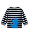 Baby Boys' Striped Long-Sleeved T-Shirt SMOKING blue/MARSHMALLOW white