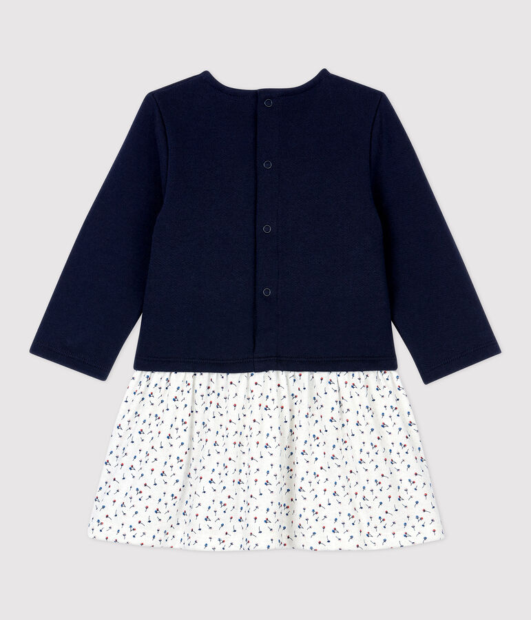 Babies' Quilted Dress blue/multicolor