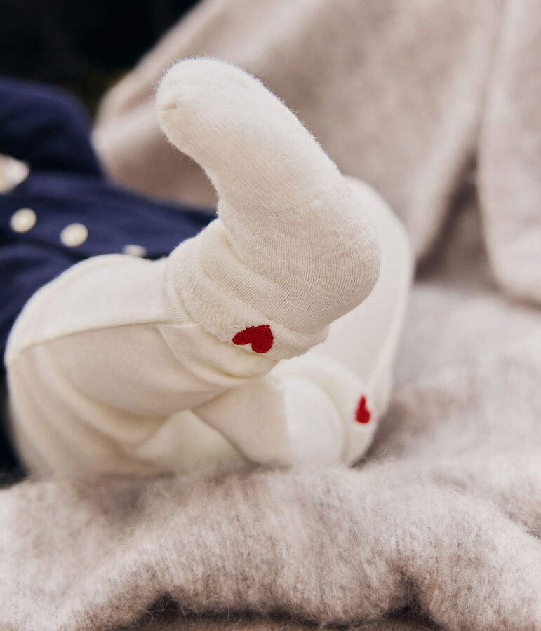 Pack of babies' embroidered cotton socks multicolor