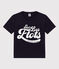 Boys' Short-Sleeved Cotton T-Shirt SMOKING blue