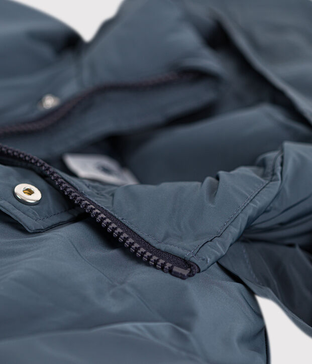 Girls' Mid Length Puffer Jacket grey