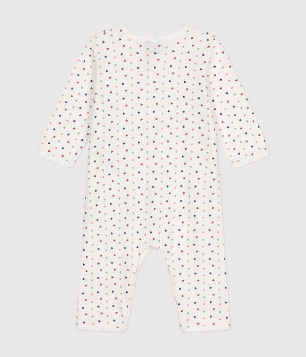 Babies' Footless Cotton Pyjamas blue/blue
