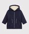 Girls' parka blue