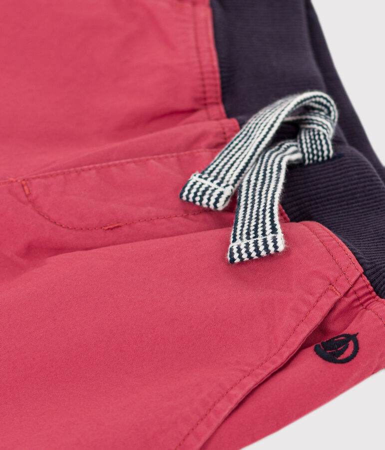 Boys' Cotton Serge Bermuda Shorts pink