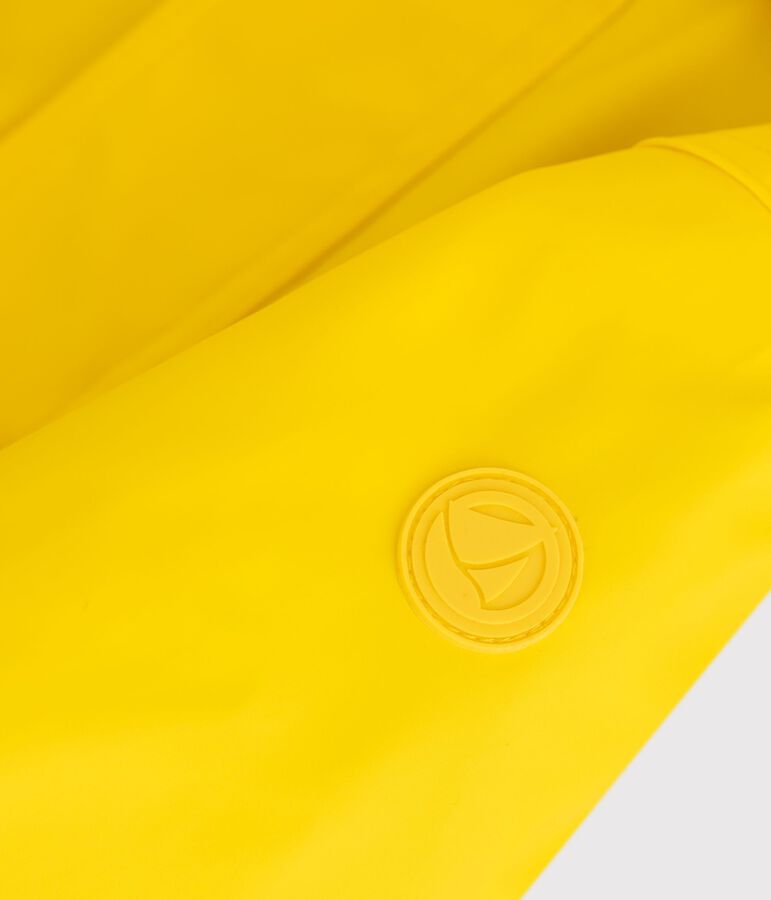 Babies' iconic plain raincoat JAUNE yellow