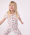 Children's floral print cotton capri pyjamas FLEUR pink/MULTICO white