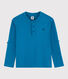 Boys' Cotton and Linen Blend T-Shirt