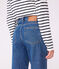 Women's straight denim trousers DENIM MOYEN blue