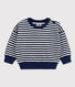 Babies' Striped Terry Sweatshirt