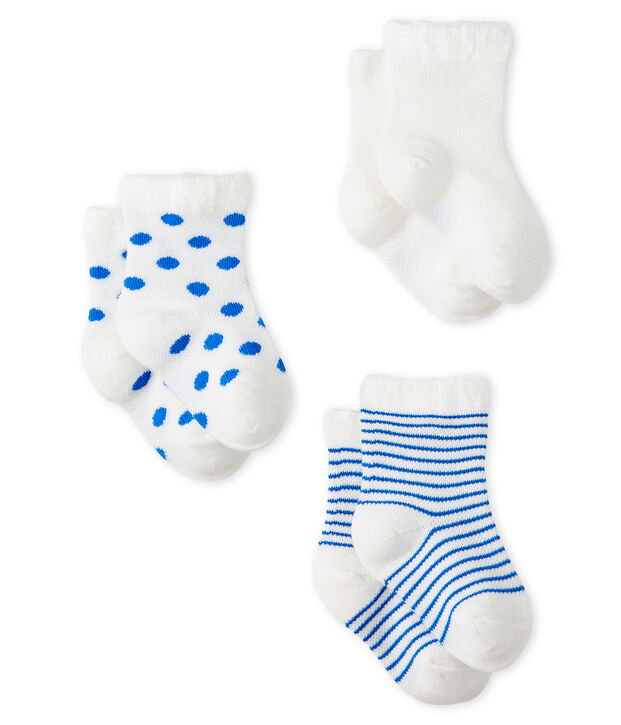 Baby Girls' Light Socks - 3-Piece Set multicolor