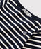 Unisex Jersey Breton Top SMOKING blue/MARSHMALLOW white