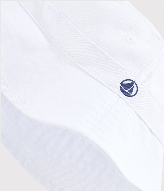 Unisex Children's Twill Sun Hat MARSHMALLOW white