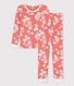 Girls' Snugfit Hawaiian Print Cotton Pyjamas