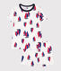 Children's boat-print cotton pyjama shorts