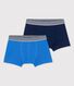 Boys' Cotton and Elastane Boxer Shorts - 2-Pack