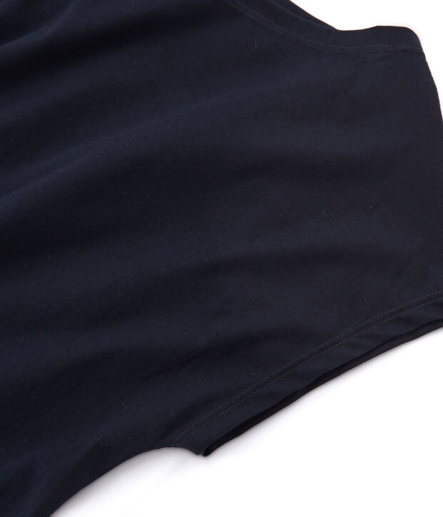 Women's Short-Sleeved Cotton Sea Island T-Shirt blue