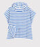 Babies' Unisex Hooded Beach Poncho SURF blue