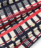 Girls' Pleated Checked Skirt MARSHMALLOW white/MULTICO white