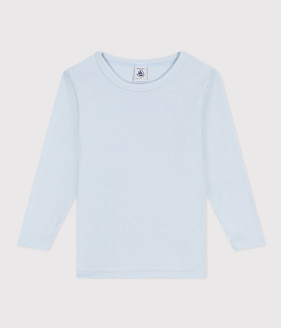 Long-sleeved cotton T-Shirt GOMME blue