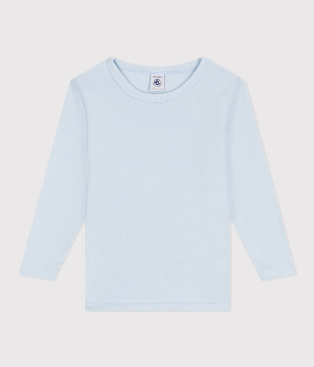 Long-sleeved cotton T-Shirt blue