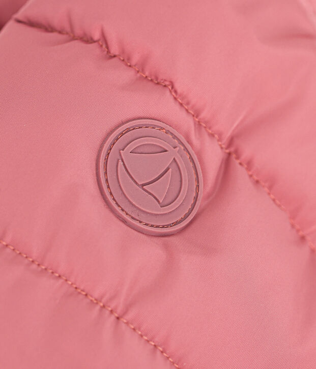 Babies' Fleece Lined Puffer Jacket pink
