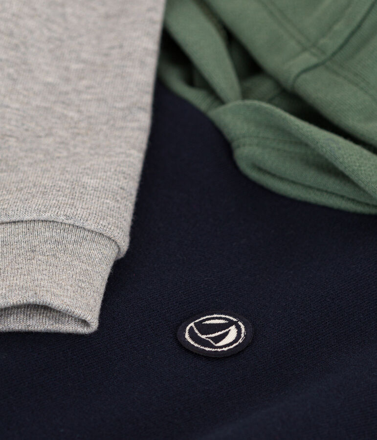 Boys' Fleece Hoodie blue/multicolor