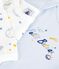Lot de 2 bodies manches longues en coton. multicolor
