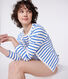 Women's plain cotton cardigan
