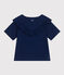 Girls' Slub Jersey T-shirt MEDIEVAL blue