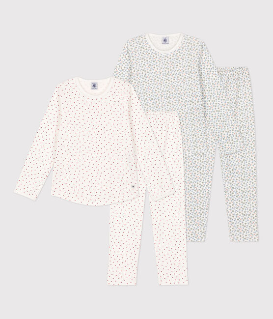 Girls' Floral Cotton Pyjamas - 2-Pack variante 1