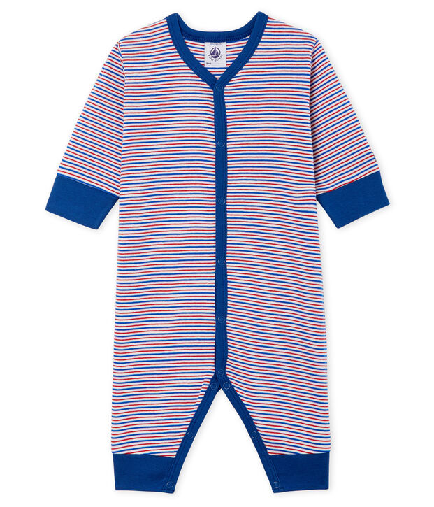 Baby Boys' Footless Sleepsuit white/multicolor