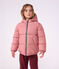 Children's plain puffer jacket pink
