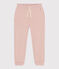 Girls' fleece jogging bottoms SALINE pink