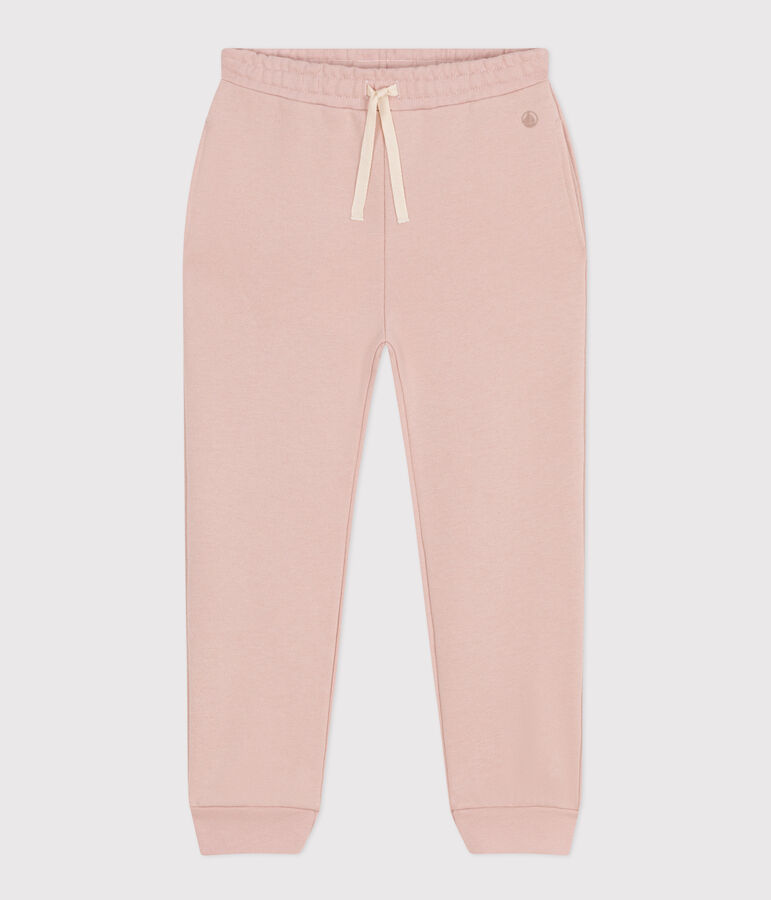 Girls' fleece jogging bottoms SALINE pink