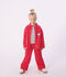 Children's denim trousers red