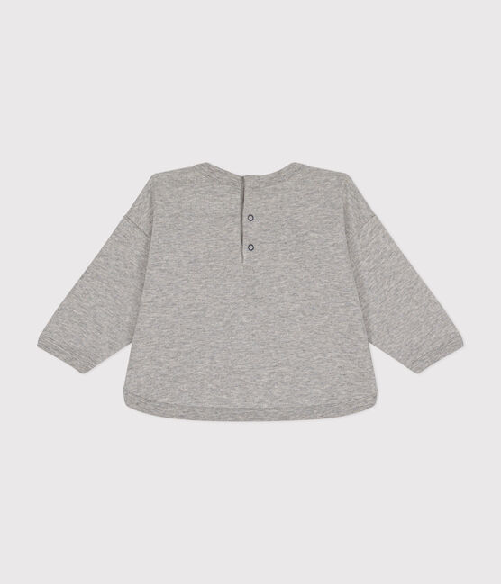 Babies' fleece Mr. Men and Little Miss sweatshirt CHATON CHINE grey