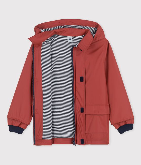 CHILDREN'S UNISEX ICONIC RECYCLED RAINCOAT OMBRIE brown