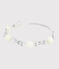 Girls' Hairband MARSHMALLOW white/ARGENT grey
