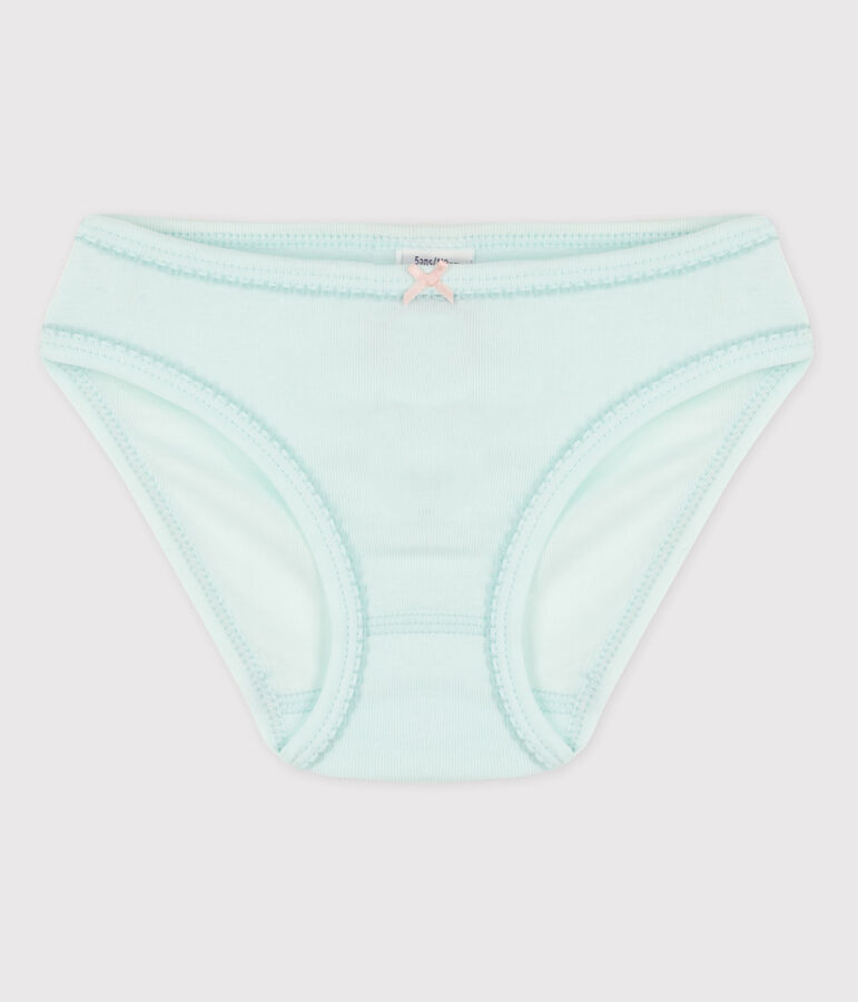 Girls' Cotton Briefs blue