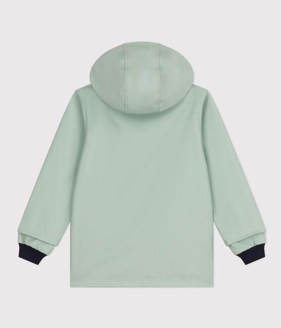 Children's unisex iconic recycled raincoat HERBIER green