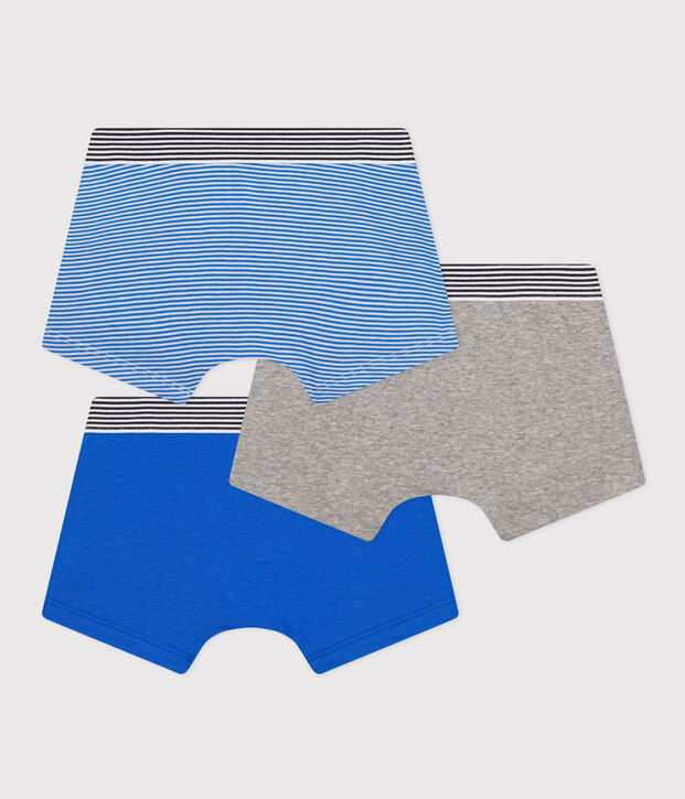 Children's Cotton Boxers - 3-Pack multicolor