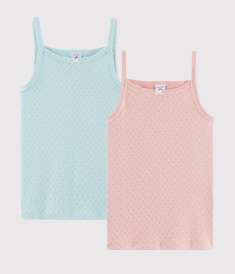 Girls' Openwork Strappy Tops - 2-Piece Set variante 1