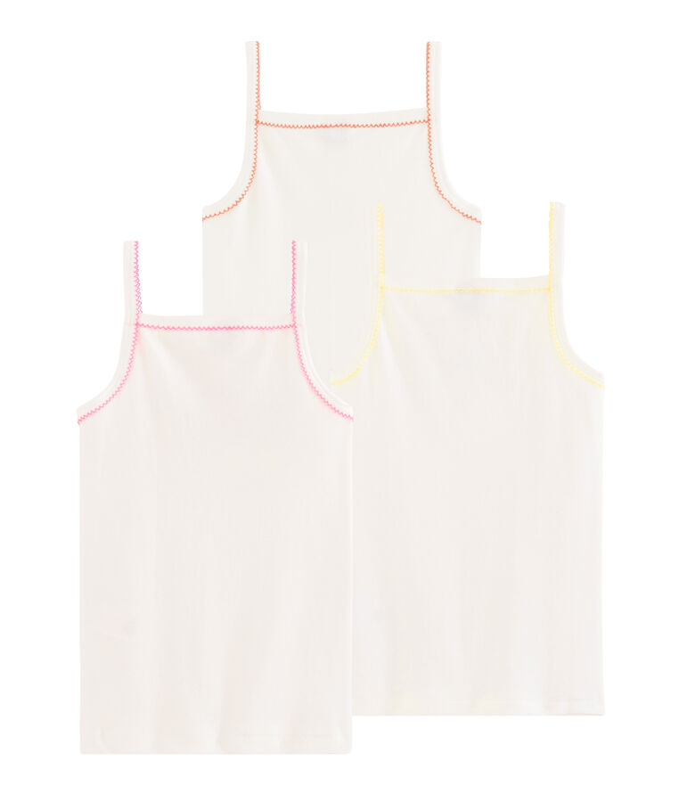 Girls' Strappy Tops - 3-Piece Set multicolor