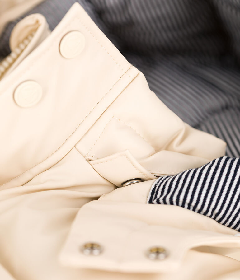 Unisex Puffer Jacket Ecru